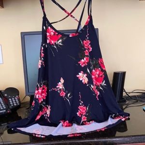Women’s Papermoon XL Strappy Floral Top